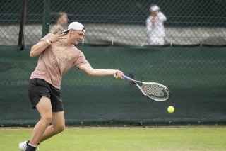 Dominic Stricker était un peu trop court face au Français. KEYSTONE/ALESSANDRO DELLA VALLE